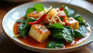 Resep Tahu Bayam Saus Tiram ala Resto yang Lembut Gurih