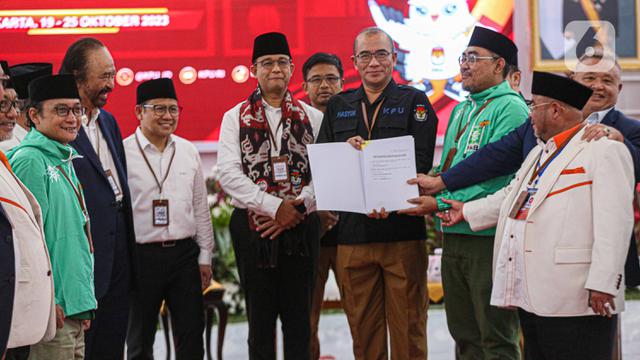 Anies Baswedan dan Muhaimin Iskandar