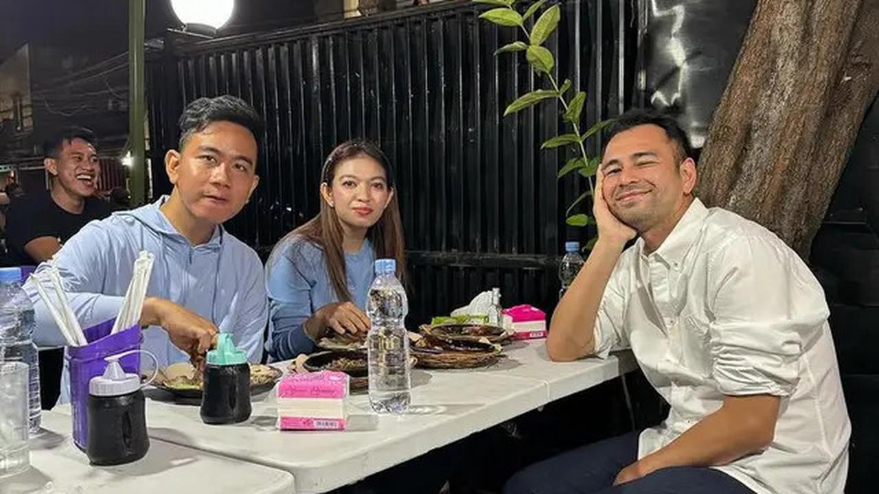 Tampil Kasual, Ini Deretan Penampilan Santai Gibran dan Selvi Ananda Makan Malam di Warung Kaki Lima Bareng Raffi Ahmad