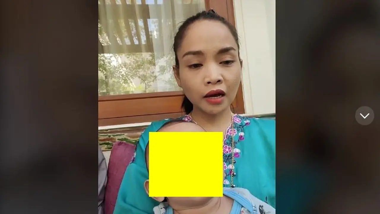 Ibunda Jeje, Sarah, berharap anaknya pulang. (Foto: Tangkapan Layar TikTok ddyusuf66)