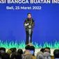 Presiden Joko Widodo (Jokowi) dalam kegiatan Arahan Presiden kepada Menteri, Kepala Lembaga, dan Kepala Daerah dan BUMN tentang Aksi Afirmasi Bangga Buatan Indonesia, di Bali. (Dok ekon.go.id)