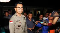 Kapolda Sulteng Brigjen Pol Rudy Sufahriadi saat memberikan keterangan terkait musibah helikopter milik TNI yang jatuh di Poso. (Liputan6.com/Dio Pratama)