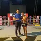 Salah satu pemenang KX-1 Kickboxing Championship 2020 putaran pertama (Ist)