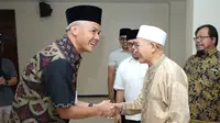 Sowan Buat Pamit, Ganjar Dapat Doa dari Imam Besar Masjid Sheikh Zayed Solo