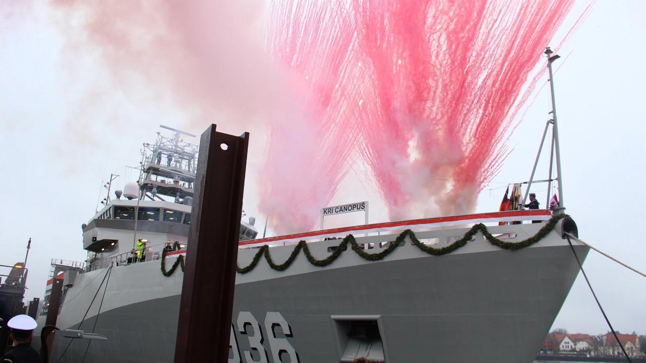 FOTO: KRI Canopus 936 Resmi Bergabung dengan Armada TNI AL