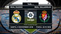 La Liga Real Madrid Vs Real Valladolid (Bola.com/Adreanus Titus)