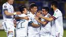 Meksiko berhasil lolos ke putaran final usai finis di peringkat ketiga pada kualifikasi Piala Dunia 2022 zona CONCACAF di bawah Kanada dan Amerika Serikat. Sebelumnya, El Tri telah mencatat 16 penampilan di ajang Piala Dunia dan tahun ini adalah yang ke-17. (AFP/Marvin Recinos)