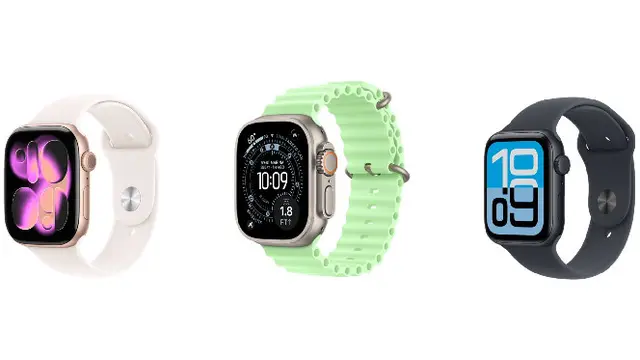 Apple Watch Series 11, Ultra 3, dan SE 3. Credit: Apple