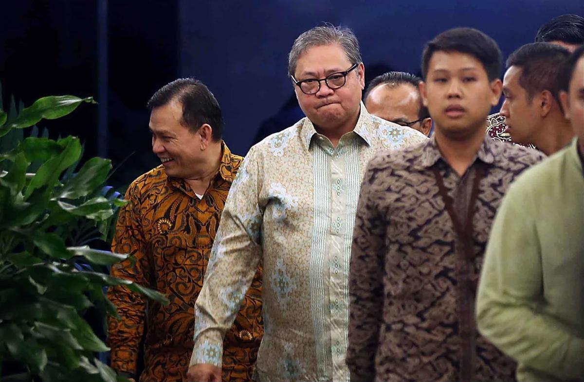 FOTO: Airlangga Hartarto Sambangi KPK Bahas Isu Tarif Dagang Indonesia AS