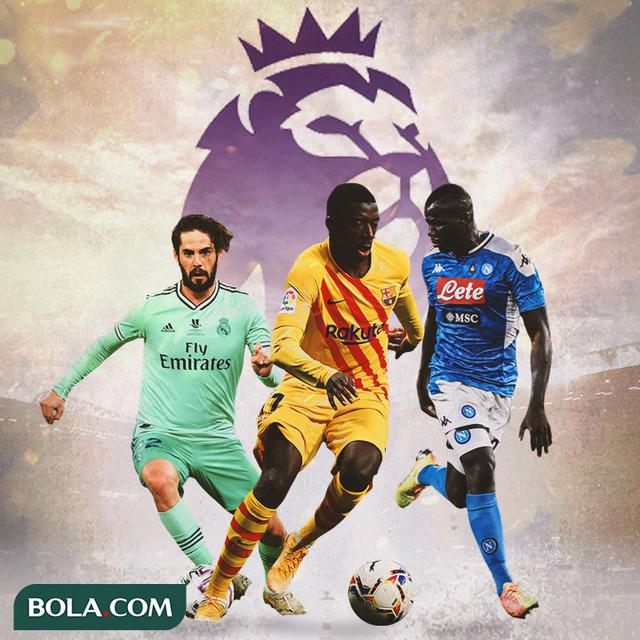 Premier League - Isco, Ousmane Dembele, Kalidou Koulibaly