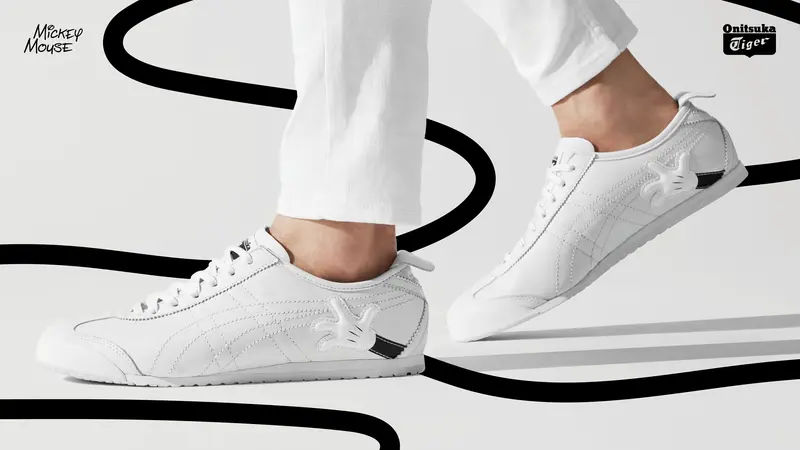 Tokoh Disney Mickey dan Minnie Hadir di Sepatu Onitsuka Tiger Terbaru Lifestyle Liputan6