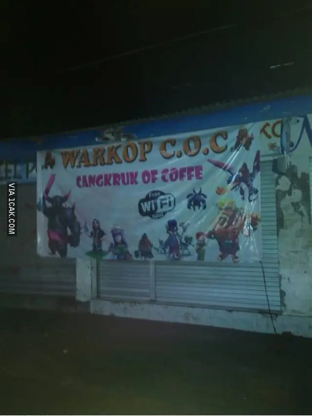 6 Nama Warung Kopi Ini Kreatif Sekaligus Nyeleneh Banget