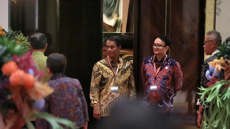 Mentan Amran Dampingi Presiden Jokowi Sambut Sejumlah Tamu Negara Saat Gala Dinner Indonesia - Africa Forum