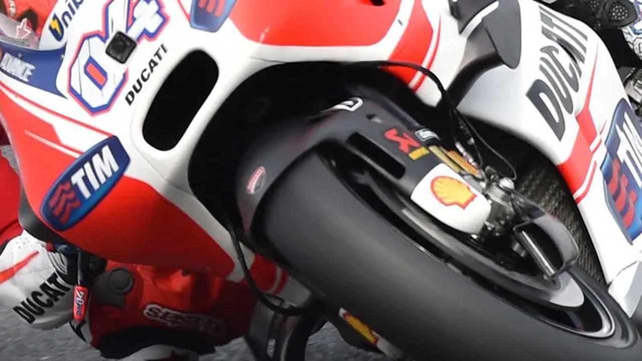 Winglet pada Desmosedici GP15 milik Andrea Dovizioso. (c) AFP