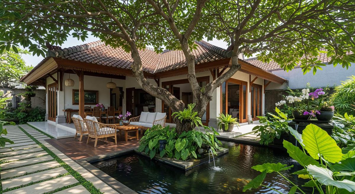 Ide Teras Rumah Hook yang Teduh