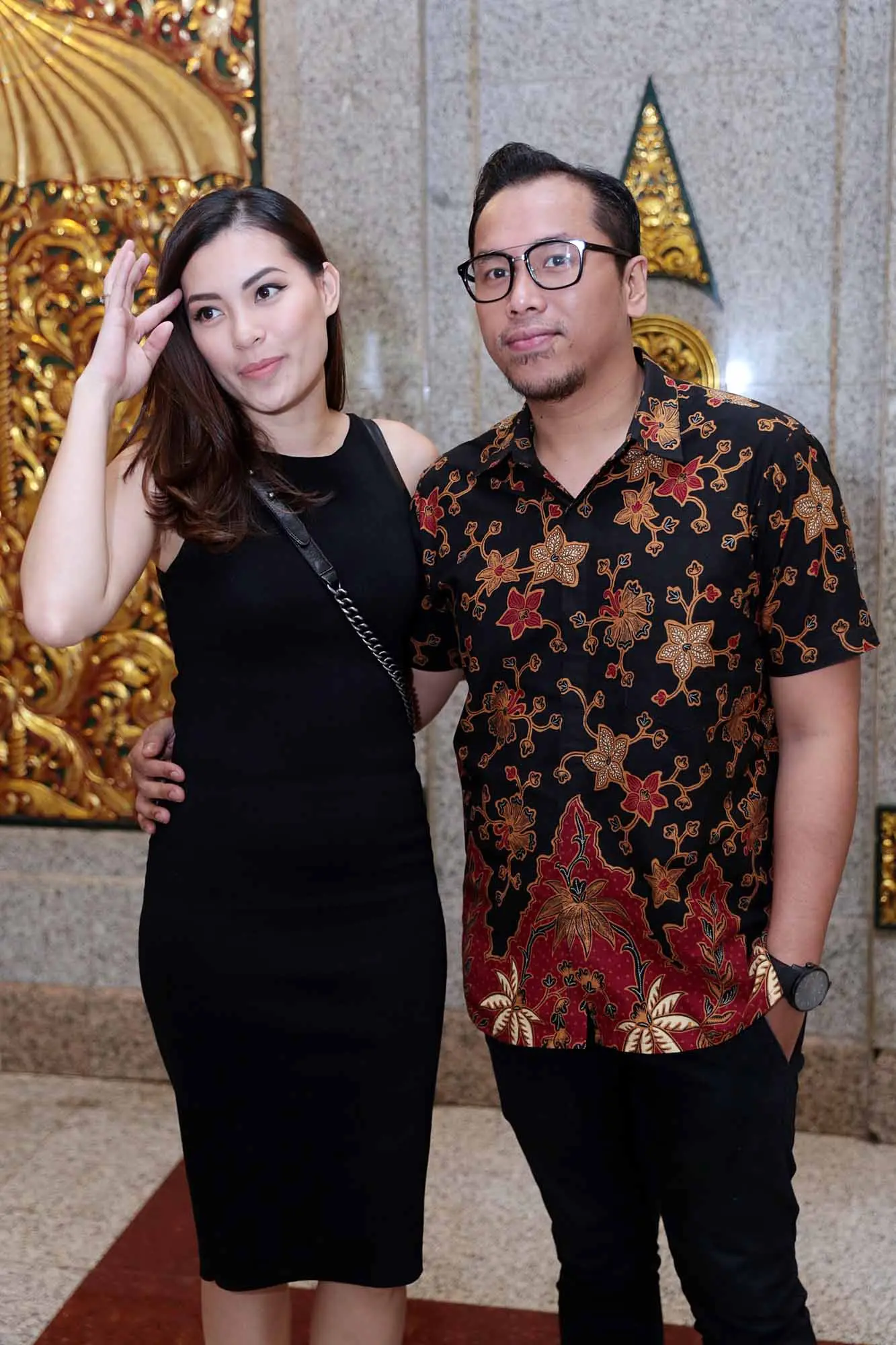 Sammy Simorangkir dan Viviane (Deki Prayoga/Bintang.com)