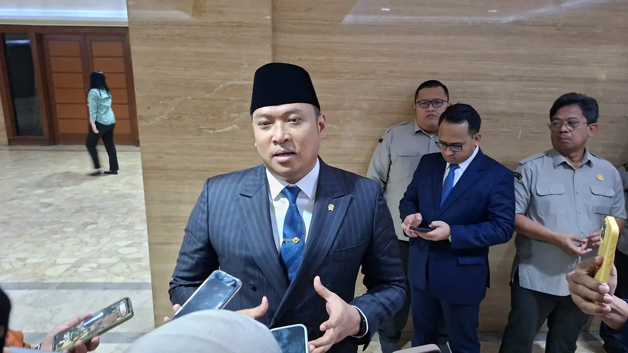 Kepala Badan Gizi Nasional (BGN) Sudaryono saat ditemui di Kantor Kementerian Pertanian, Jakarta, Senin (5/10/2026). (Liputan6.com/Arief)