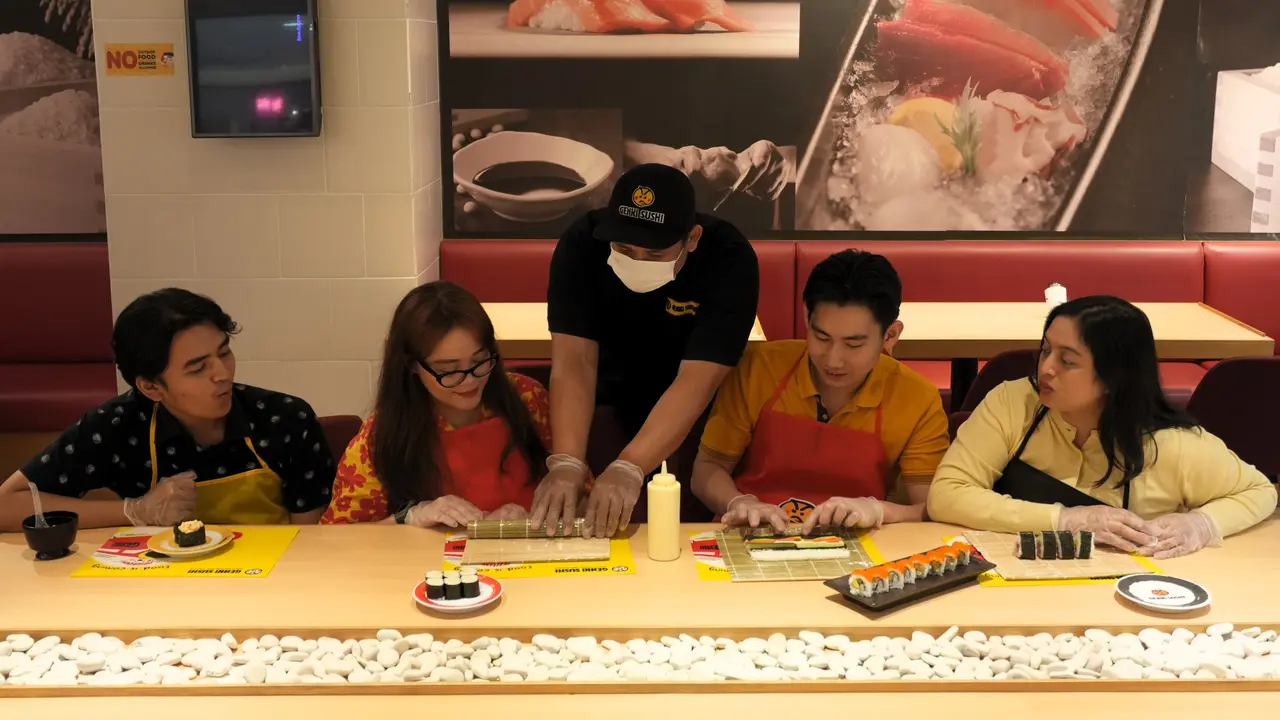 Sushi Academy Asah Keterampilan Membuat Sushi dari Pemula hingga Profesional