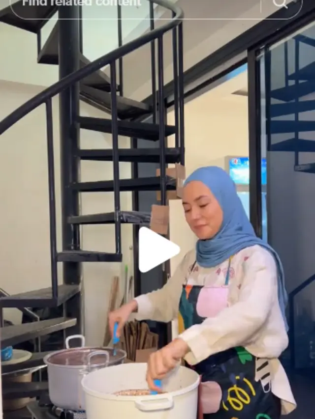 Potret Dapur Produksi Puding Enno Lerian (TikTok ennolerian08)