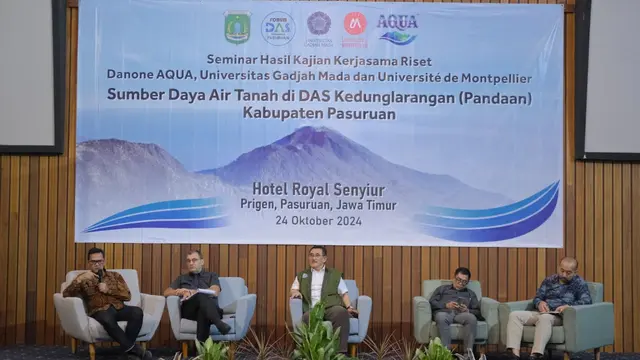Daerah resapan Sungai Kedunglarangan di Kabupaten Pasuruan, Jawa Timur (Jatim) menghasilkan 1.200 liter air per detik, dengan 670 liter per detik mengalir dari mata air.