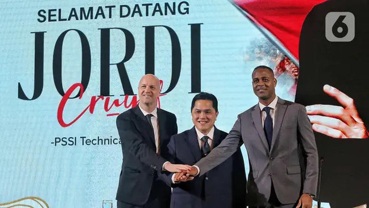 Resmi, PSSI Perkenalkan Jordi Cruyff Sebagai Penasihat Teknik