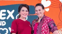 Zoya Amirin mengedukasi sesama wanita tentang pentingnya merawat cinta dan menjaga hubungan intim dengan pasangan di usia yang tak lagi mudah. (Foto: Dok. Instagram @kppb_indonesia)