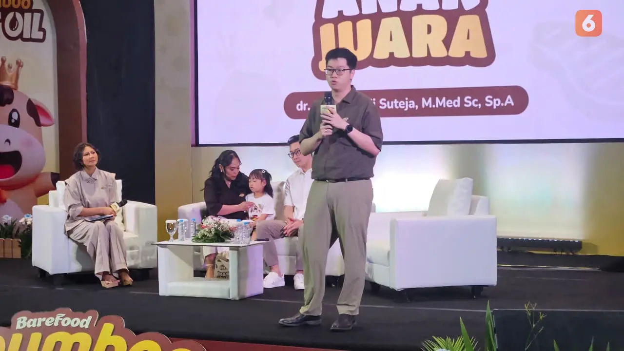 Konselor Pemberi Makan Bayi dan Anak (PMBA), Dr. Ian Suryadi Suteja, M.Med.Sc., Sp.A (Foto: Aditya Eka Prawira/Liputan6.com)