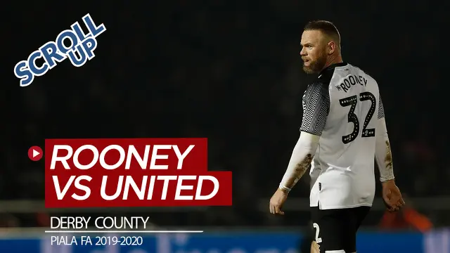 VIDEO: Wayne Rooney Bersama Derby County Bakal Hadapi Manchester United
