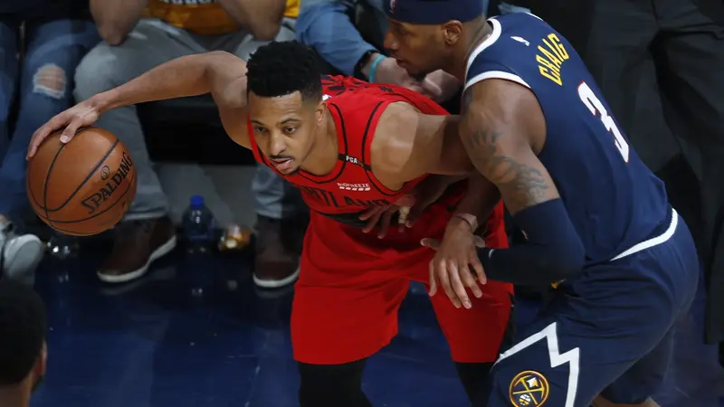 CJ McCollum loloskan Blazers ke final Wilayah Barat NBA