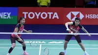 Ganda putri Indonesia, Greysia Polii/Apriyani Rahayu, tersingkir dari Thailand Terbuka 2019, Jumat (2/8/2019). (PBSI)