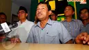 Ketua DPW PPP Jawa Barat, Rahmat Yasin menggelar konferensi pers di DPP PPP, Jakarta, Selasa (15/4/14) (Liputan6.com/Miftahul Hayat)