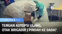Kuasa Hukum keluarga Brigadir J menyampaikan sejumlah temuan dari autopsi kedua. Di antara temuan tersebut adalah otak Brigadir J tidak ditemukan di bagian kepala tetapi di bagian dada.