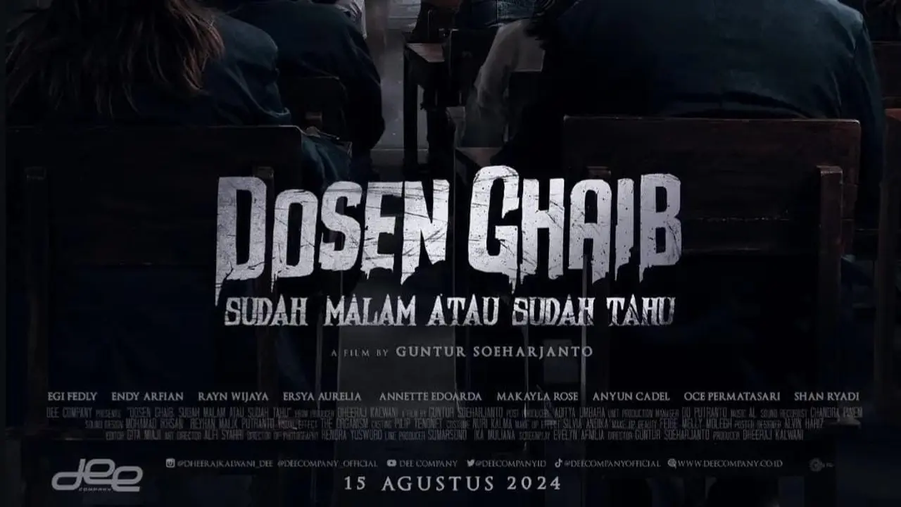 Film Dosen Ghaib. (Dok. Instagram @dosenghaibmovie).