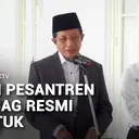 Ditjen Pesantren Kemenag Resmi Dibentuk