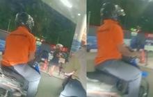 Wanita Ini Tegur Pengendara Motor yang Serobot Antrean saat Isi Bensin di SPBU, Aksinya Banjir Pujian