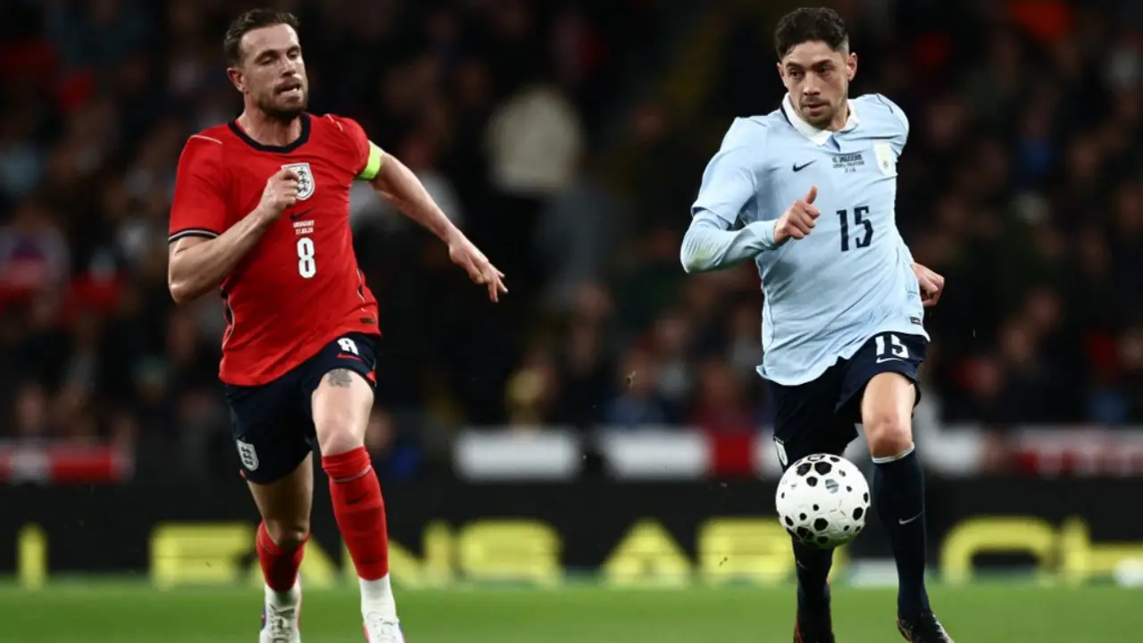 Timnas Inggris Vs Uruguay