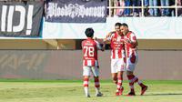 Gelandang Persis Solo, Roni Gonzalez mencetak satu gol ke gawang Persita Tangerang dalam laga BRI Liga 1 2023/2024 di Stadion Manahan, Solo, Jumat (26/4/2024), Jumat (26/4/2024) sore WIB.