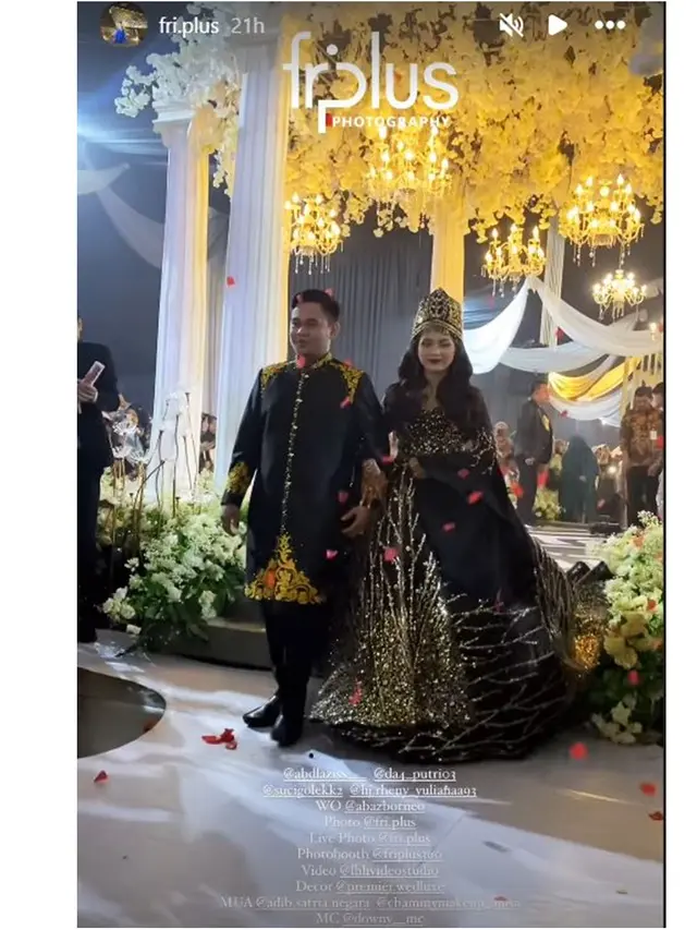 8 Potret Putri Isnari di Resepsi Tema Maroko Style, Menawan Bergaun Timur Tengah