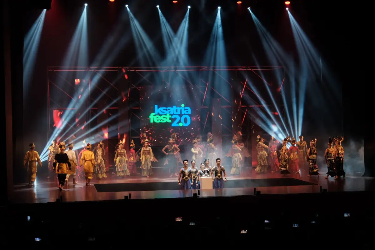 Panggung Festival Ksatria 2.0 – Kstaria Tari Indonesia (KTI)