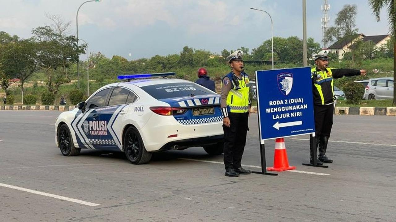 Tahukah Anda? Polresta Barelang Terapkan Kanalisasi Lajur Kiri Pemotor Demi Keselamatan dan Ketertiban Lalu Lintas