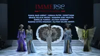 Indonesia Fashion Week 2024 dalam karya bertema Silhouette Adapt rancangan para desainer muda Tanah Air. (Dok. IST)