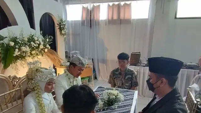 Praktik Nikah di Sekolah Bikin Baper, Bak Resepsi Sungguhan Nan Mewah dan Meriah