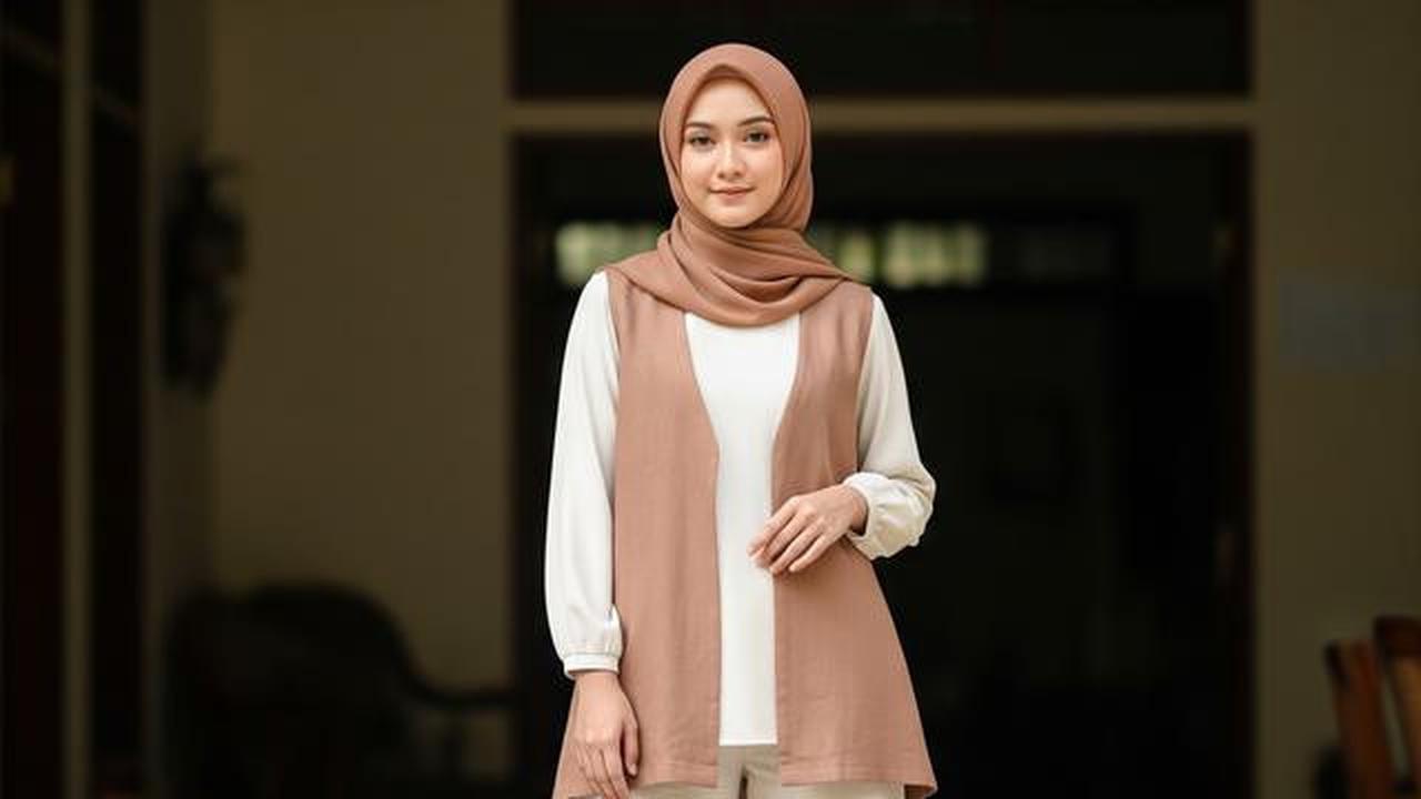 8 Inspirasi Tren Baju Rompi Lepas untuk Lebaran 2026, Tampil Modis dan Nyaman