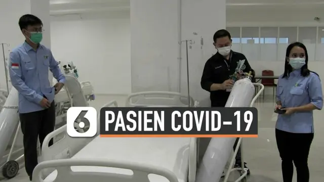 Tower 9 Wisma Atlet di Pademangan dibuka untuk perawatan pasien Covid-19. Tower ini khusus menampung pasien-pasien OTG atau bergejala ringan.