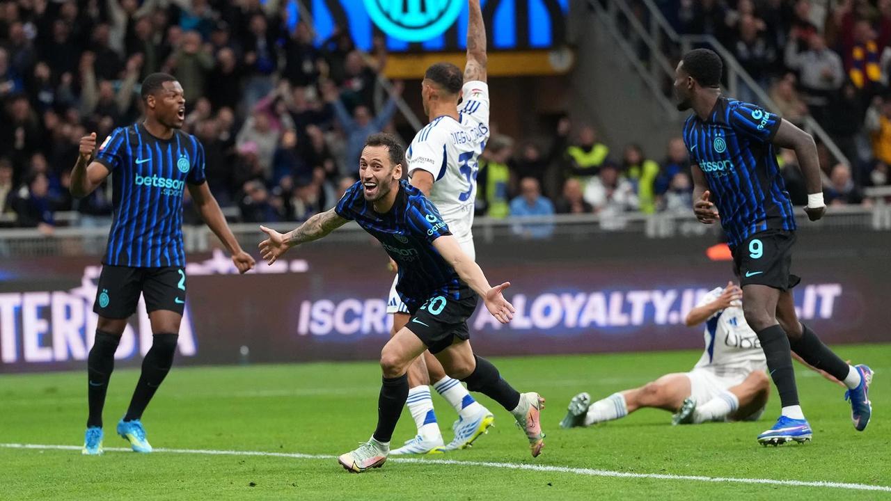 FOTO: Inter Milan Melaju ke Final Coppa Italia Setelah Taklukkan Como