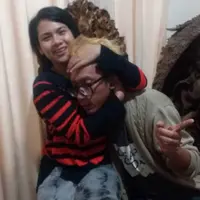 Aming dan Evelyn kembali mesra. (Instagram/astriid_qq)