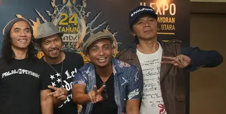 Perayaan ulang tahun ANTV akan dimeriahkan oleh banyak musisi. Salah satu musisi yang akan tampil pada malam puncak bertajuk Indonesia Keren 2 itu Slank. (Bambang E. Ros/Bintang.com)
