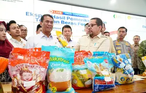 Amran: Tak Ada Ruang bagi Mafia Beras, 102 Tersangka Sudah Diproses