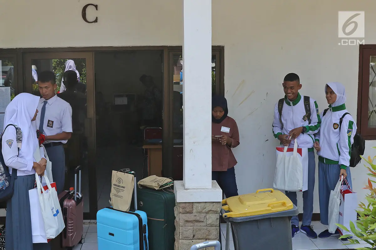 Calon Paskibraka Nasional 2019 Siap Ikuti Pelatihan di Cibubur