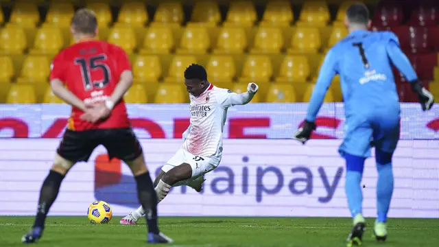 FOTO: Taklukkan Benevento, AC Milan Kembali Puncaki Klasemen Liga Italia